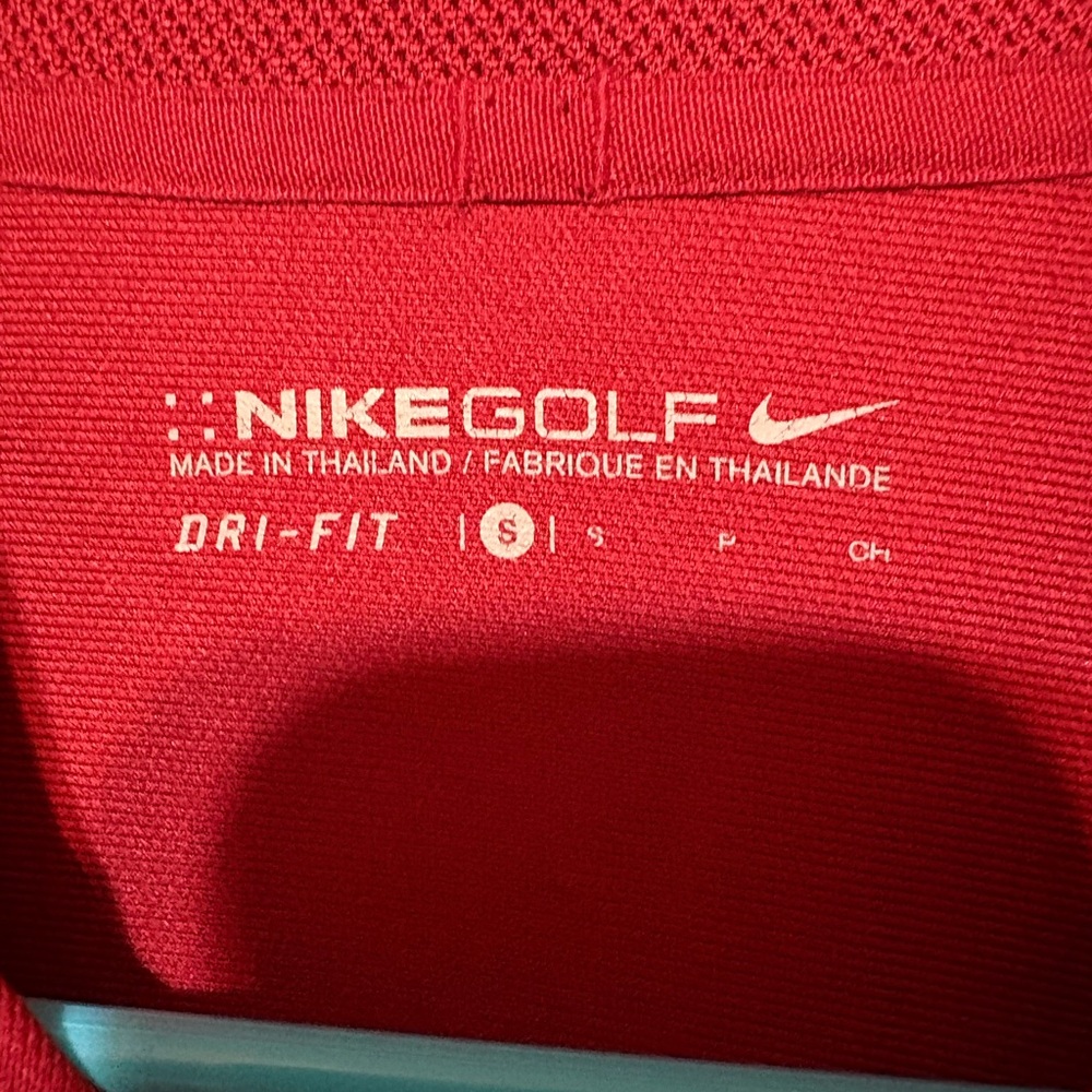 Nike Golf Dark Red Men's Walt Disney World Mickey Mouse Size S Polo Shirt - Picture 8 of 11